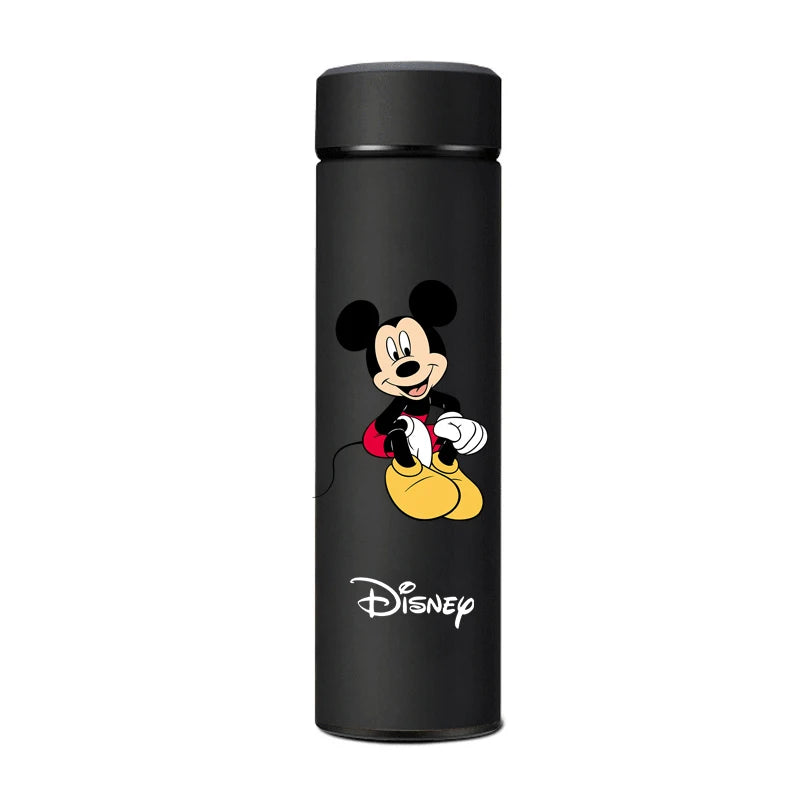 500ml Disney Mickey & Minnie Stainless Steel Thermos Cup – Double-Layer Tea Separation Bottle for Kids and Adults, 6–12 Hour Insulation