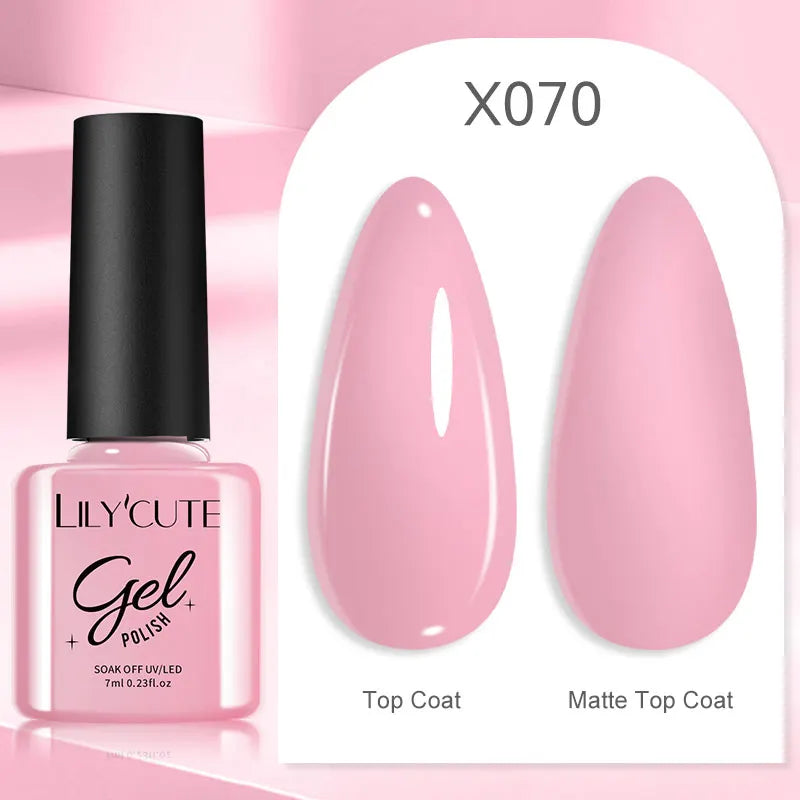 7ml Thermal Color-Changing Gel Nail Polish – Temperature Reactive Vernis with Matte & Bright Effect