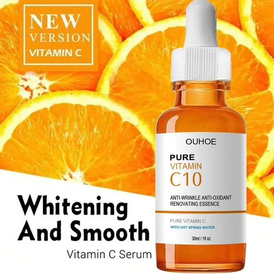 Vitamin C Face Serum – Anti-Wrinkle Lifting Essence for Firming, Brightening & Fine Line Reduction – Anti-Aging Skincare Treatment