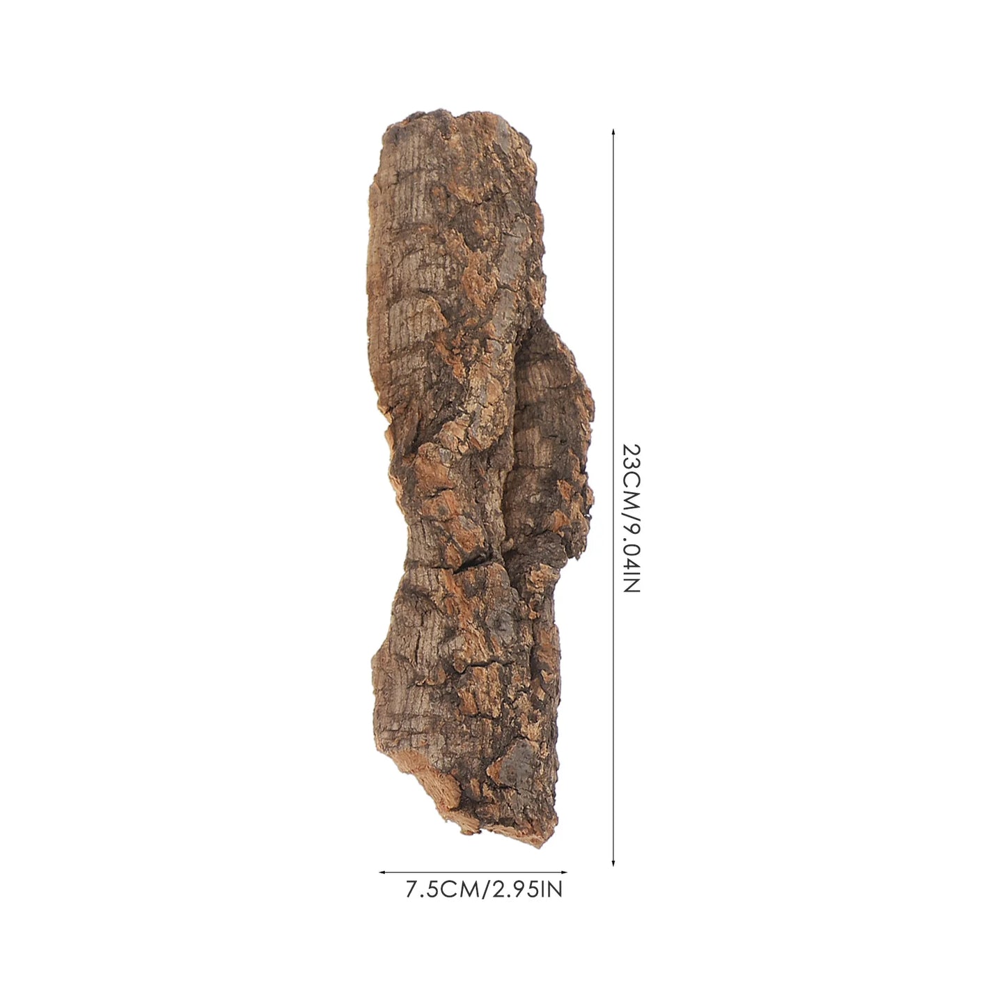 4pcs Natural Cork Bark Reptile Climbing Platform – Flat Tree Bark Terrarium Decor for Lizards, Snakes & Amphibian Tank Background