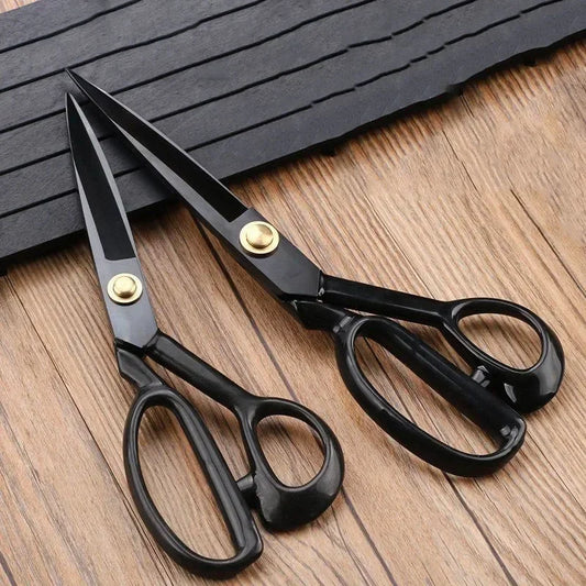 8/9 Inch Vintage Tailor Scissors – Heavy-Duty Stainless Steel Fabric and Leather Shears for Sewing and DIY Projects