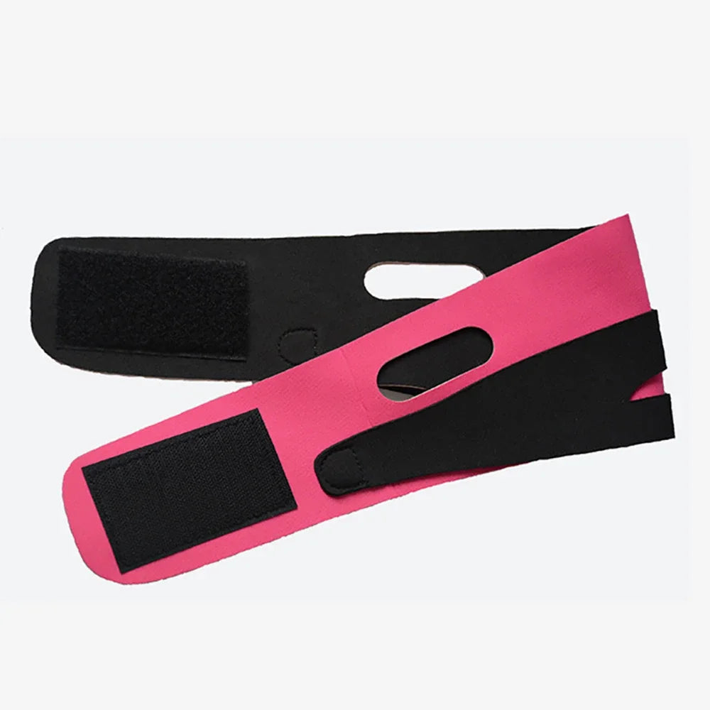 V-Shaped Face Lift Bandage – Slimming Chin Strap for Double Chin Reduction & Jawline Support