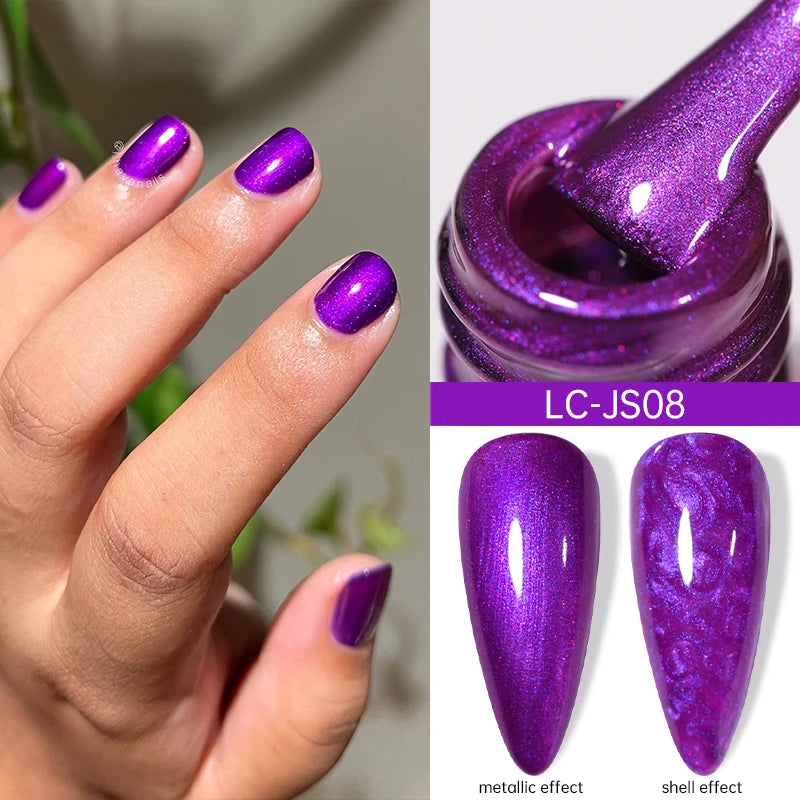 7ml Metallic Chrome Silver Mirror Effect Gel – Super Bright Line Art & French Tip Nail Painting Gel Polish