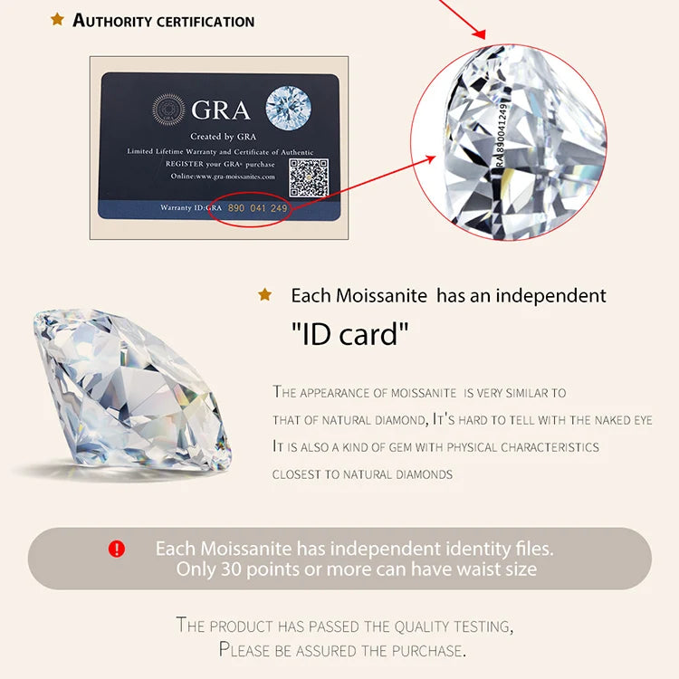 0.6 Carat Round Moissanite Engagement Ring – Platinum Plated 925 Sterling Silver Solitaire with 4-Prong Setting for Women