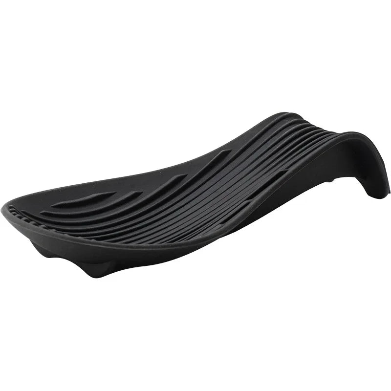 1/4Pcs Silicone Heat-Resistant Spoon Holders – Non-Slip Utensil Rest and Placemat for Kitchen Cooking Tools