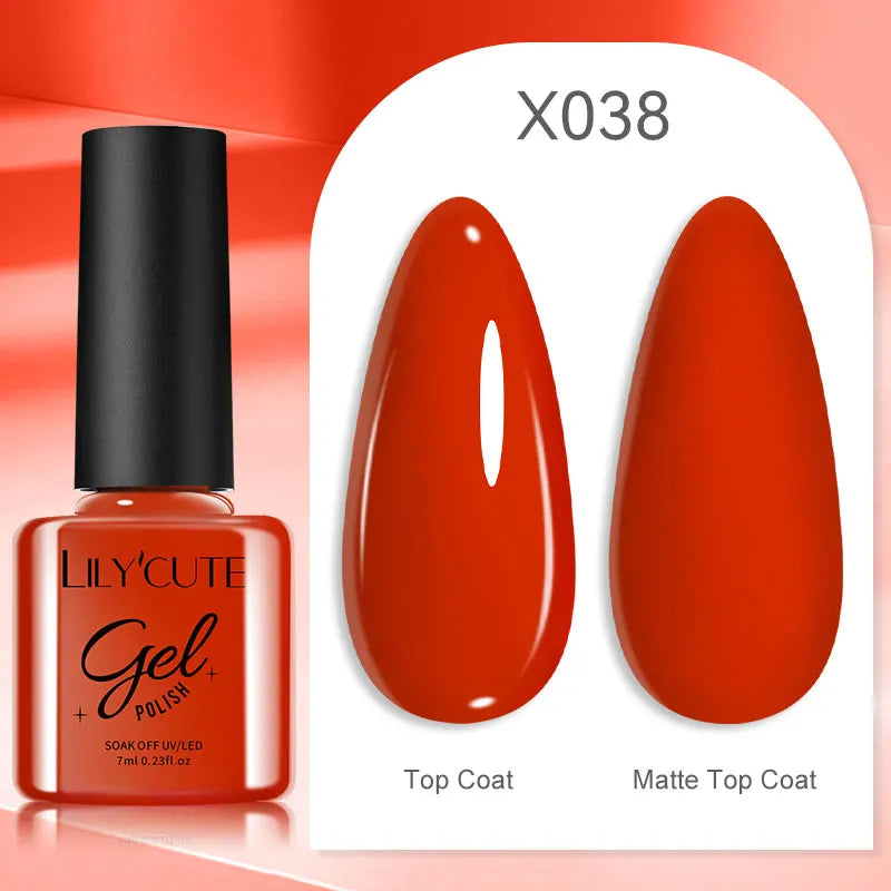 7ml Thermal Color-Changing Gel Nail Polish – Temperature Reactive Vernis with Matte & Bright Effect