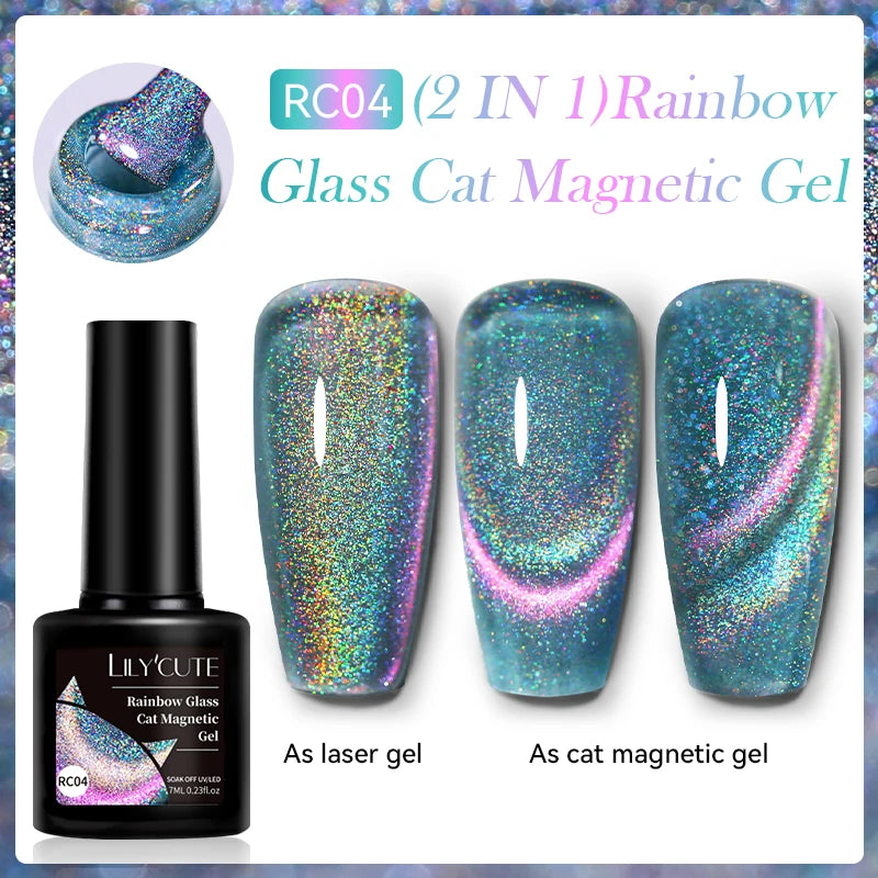 5ml Metallic Gold & Silver Liner Gel – Super Bright Mirror Nail Art Drawing Gel for French Tips & Design
