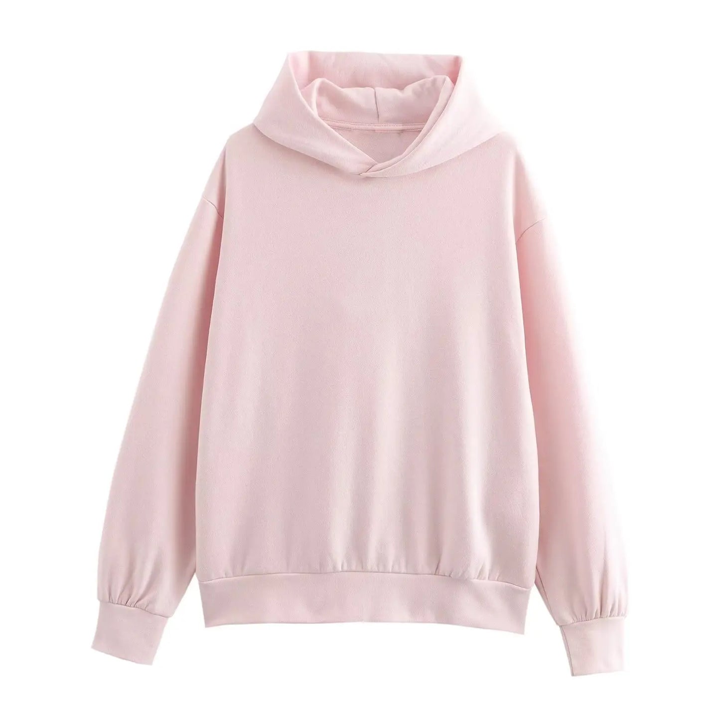 Women’s Classic Hooded Sweatshirt & Jogger Set – Loose Fit Two-Piece Loungewear for Autumn/Winter
