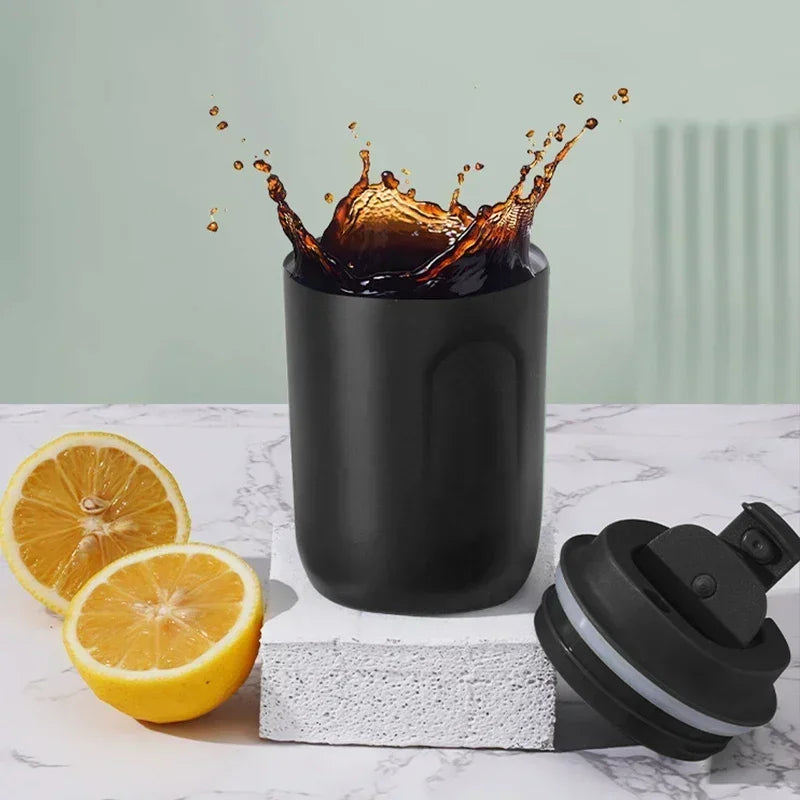 316 Stainless Steel Thermal Coffee Mug – Leakproof Vacuum Flask Tuambler, Double Wall Insulated Travel Drinkware (220ml)