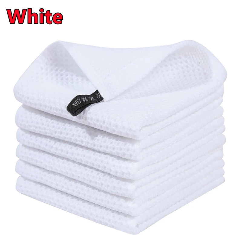 Ultra-Soft 100% Cotton Kitchen Dishcloth – Super Absorbent Cleaning Rag for Home and Kitchen Use