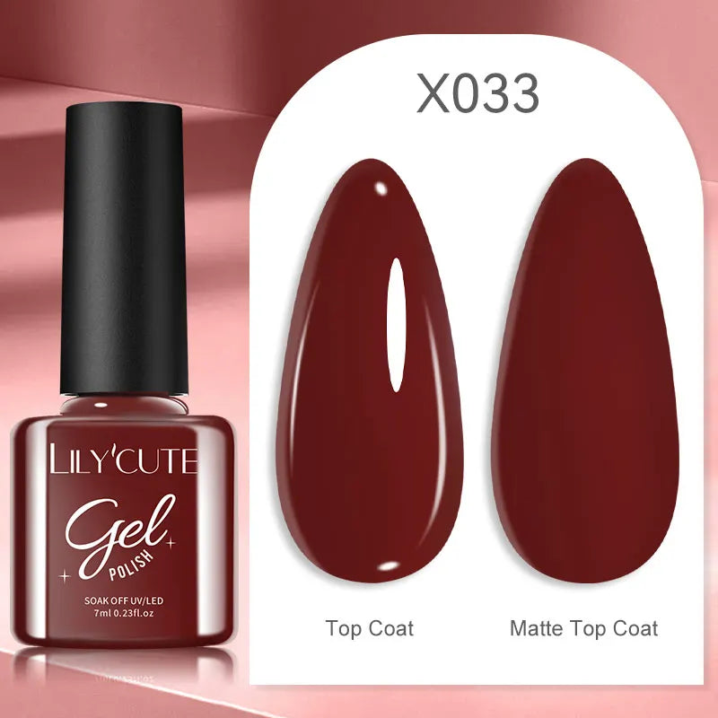 7ml Thermal Color-Changing Gel Nail Polish – Temperature Reactive Vernis with Matte & Bright Effect