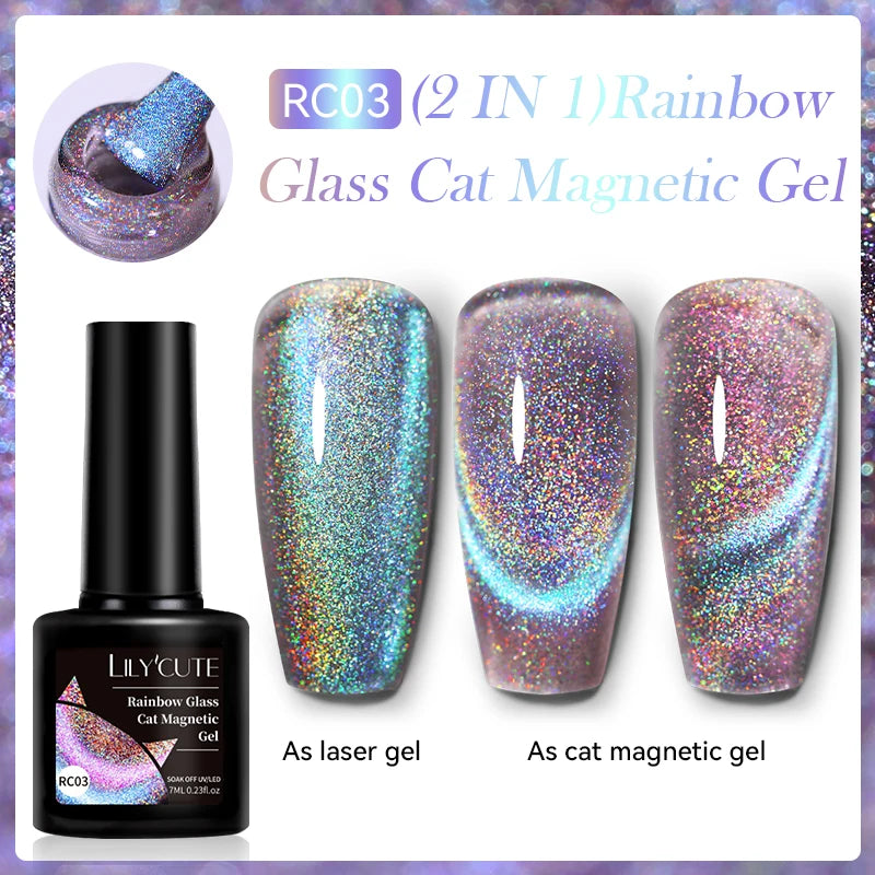 5ml Metallic Gold & Silver Liner Gel – Super Bright Mirror Nail Art Drawing Gel for French Tips & Design