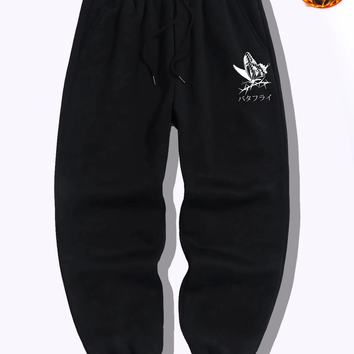 Y2K Gothic Hip-Hop Printed Sweatpants – Slim Fit Harajuku Streetwear for Men and Couples