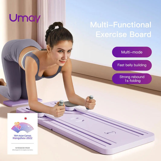 Umay Multifunctional Ab Exercise Board – Home Pilates Reformer for Full Body Core & Abdominal Training