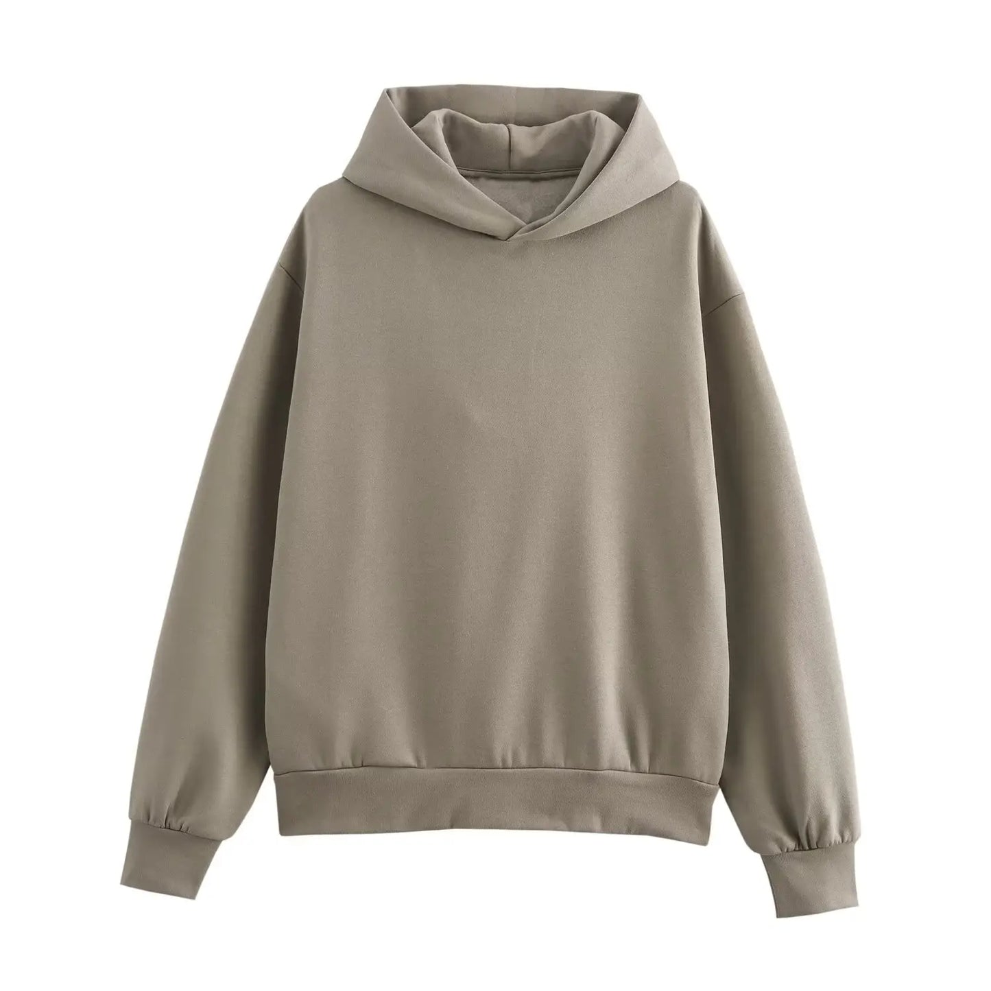 Women’s Classic Hooded Sweatshirt & Jogger Set – Loose Fit Two-Piece Loungewear for Autumn/Winter