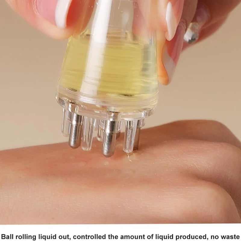 6ml Scalp Applicator with Roller Ball – Mini Hair Oil Massager Comb for Hair Growth & Liquid Treatment Application