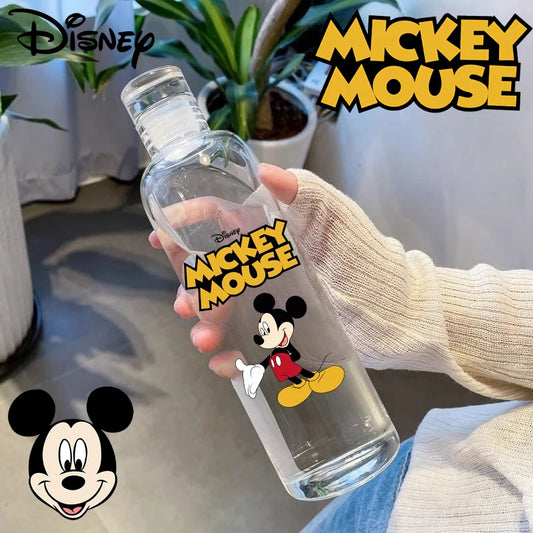 500ml Disney Mickey Water Bottle – High-Capacity Cartoon Sports Bottle for Kids and Adults, Portable Travel Drinking Bottle for Outdoor Fitness and Gifts