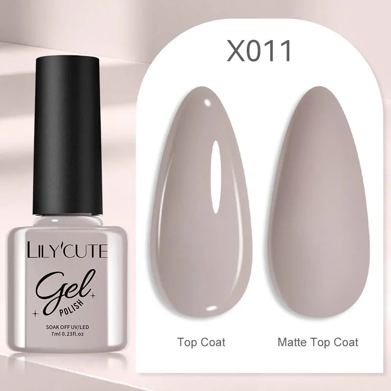 7ml Thermal Color-Changing Gel Nail Polish – Temperature Reactive Vernis with Matte & Bright Effect