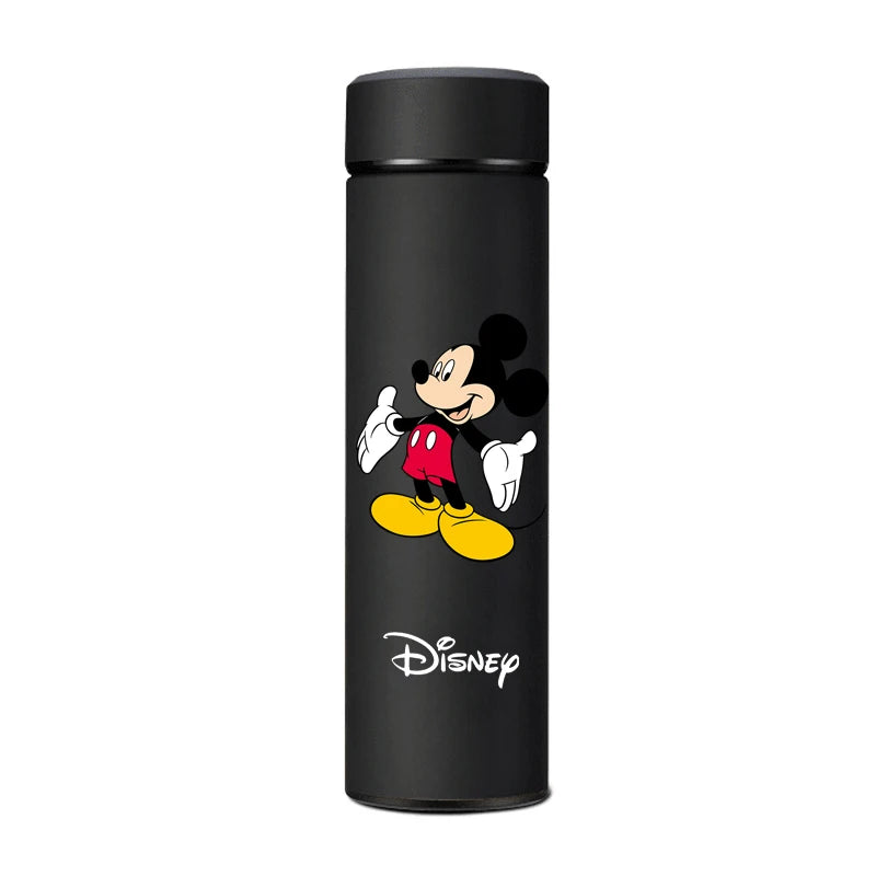 500ml Disney Mickey & Minnie Stainless Steel Thermos Cup – Double-Layer Tea Separation Bottle for Kids and Adults, 6–12 Hour Insulation