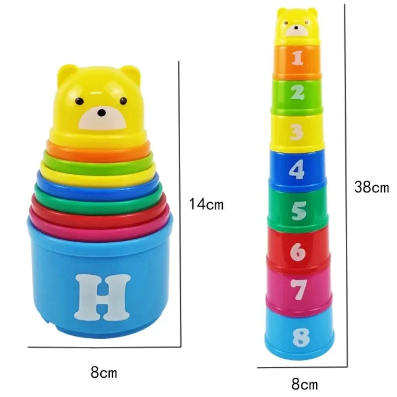Stacking Cup Battle Game – Kids' Brain Response Puzzle & Speed Competition Toy for Early Learning