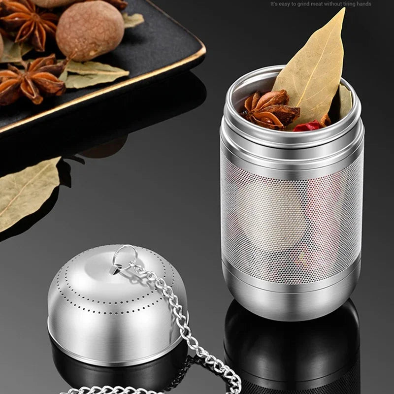 316 Stainless Steel Tea and Spice Infuser – Fine Mesh Strainer for Hot Pot, Teapots, Coffee & Cooking Herbs