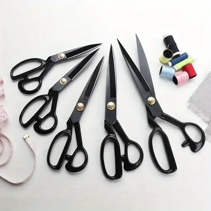 8/9 Inch Vintage Tailor Scissors – Heavy-Duty Stainless Steel Fabric and Leather Shears for Sewing and DIY Projects