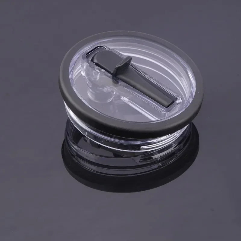 40oz Spill-Proof Lid with Spiral Straw Cover – Creative, Eco-Friendly Replacement Lid for Stanley Cup Accessories