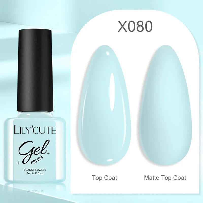 7ml Thermal Color-Changing Gel Nail Polish – Temperature Reactive Vernis with Matte & Bright Effect