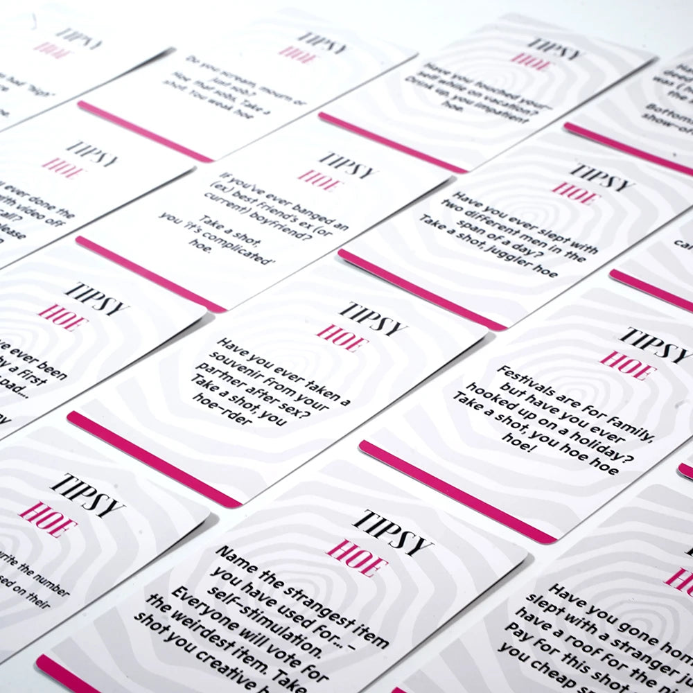 Tipsyhoe Party Card Game – Fun Adult Drinking Game for Ladies Night, Bachelorette Parties & Bridal Showers