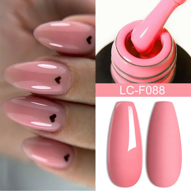 6-in-1 HEMA-Free Hard Gel Nail Polish – Clear Self-Leveling Nail Extension & Reinforcement Builder Gel (8ml)