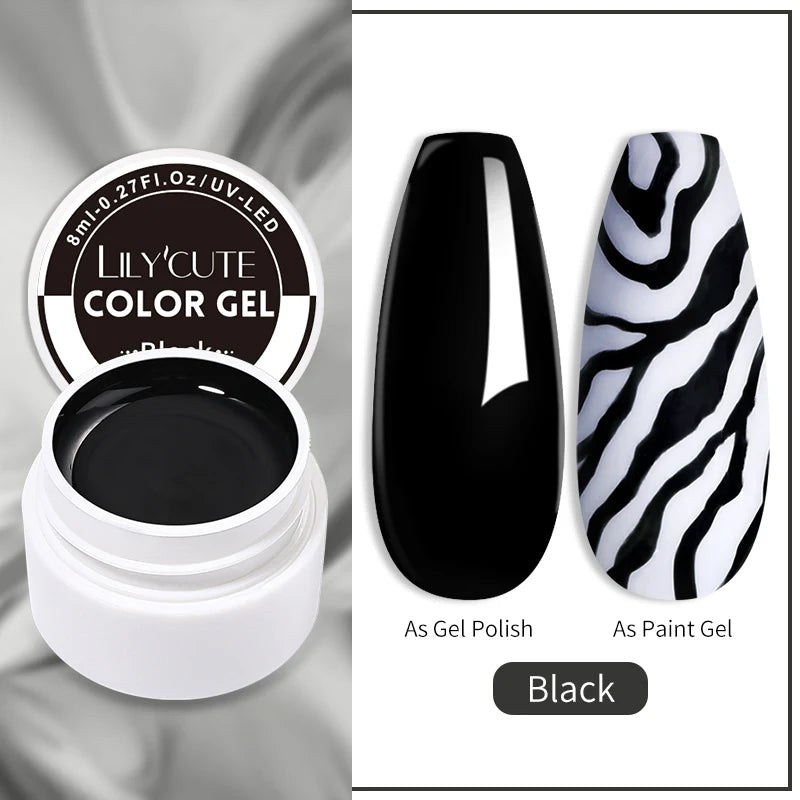 6-in-1 HEMA-Free Hard Gel Nail Polish – Clear Self-Leveling Nail Extension & Reinforcement Builder Gel (8ml)