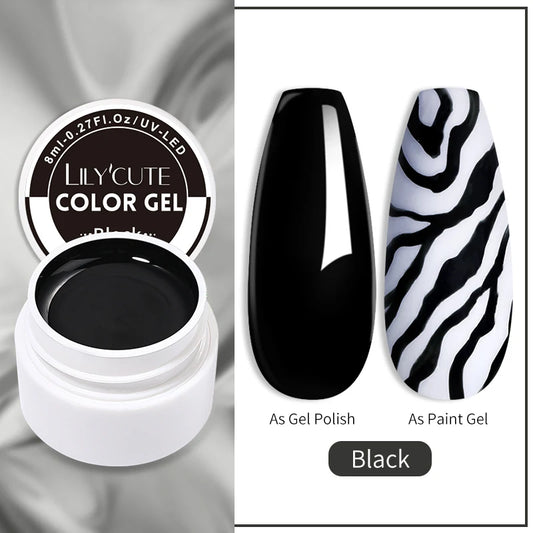 6-in-1 HEMA-Free Hard Gel Nail Polish – Clear Self-Leveling Nail Extension & Reinforcement Builder Gel (8ml)