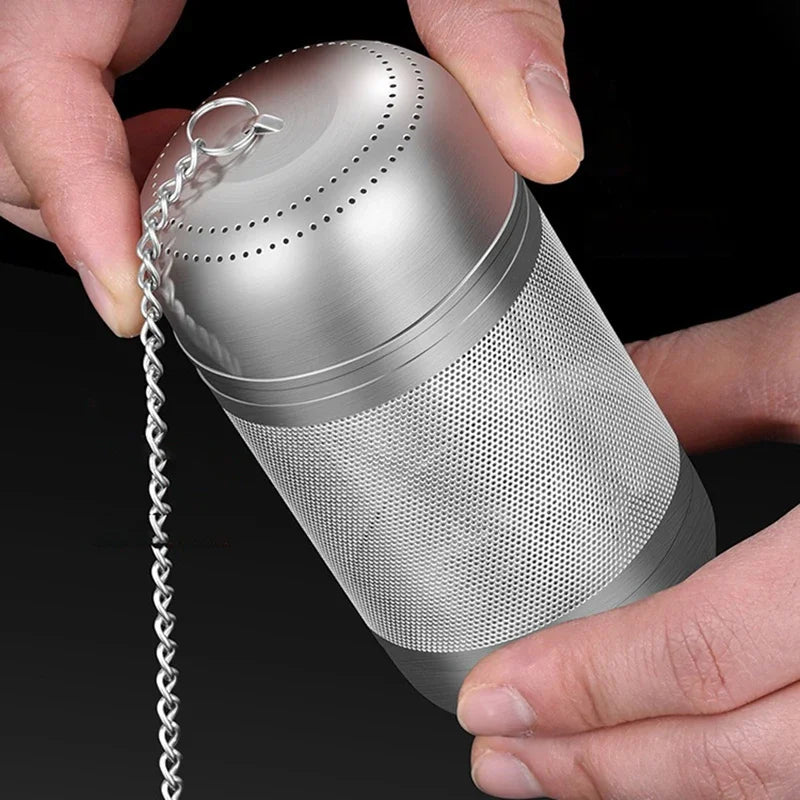 316 Stainless Steel Tea and Spice Infuser – Fine Mesh Strainer for Hot Pot, Teapots, Coffee & Cooking Herbs