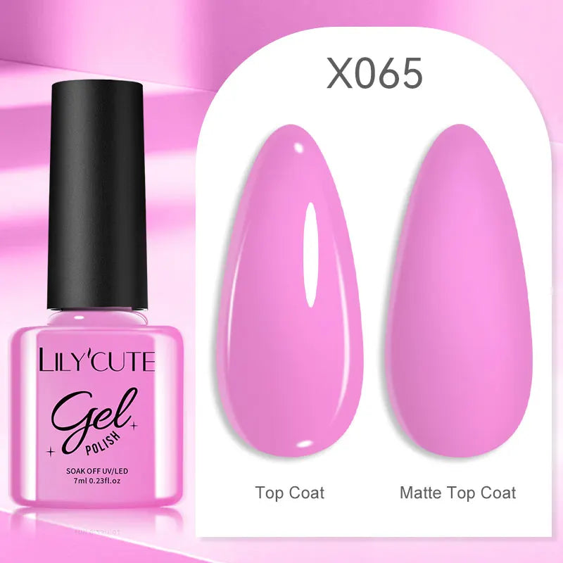 7ml Thermal Color-Changing Gel Nail Polish – Temperature Reactive Vernis with Matte & Bright Effect