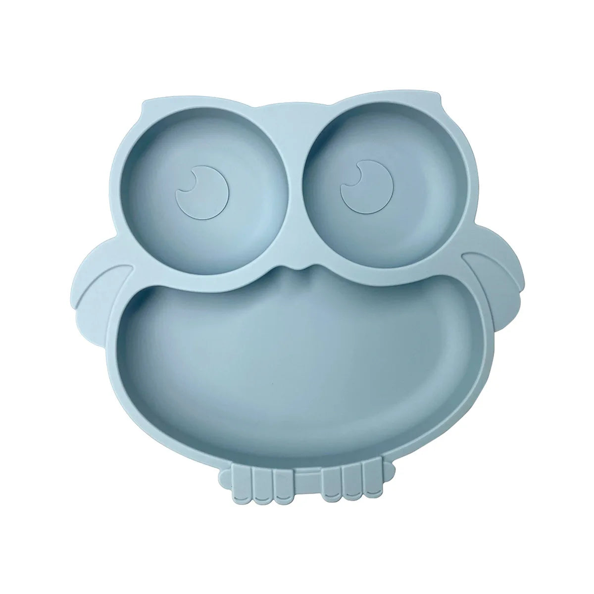 Baby Silicone Suction Plate – Smile Face Cartoon Toddler Tableware for Safe & Fun Feeding