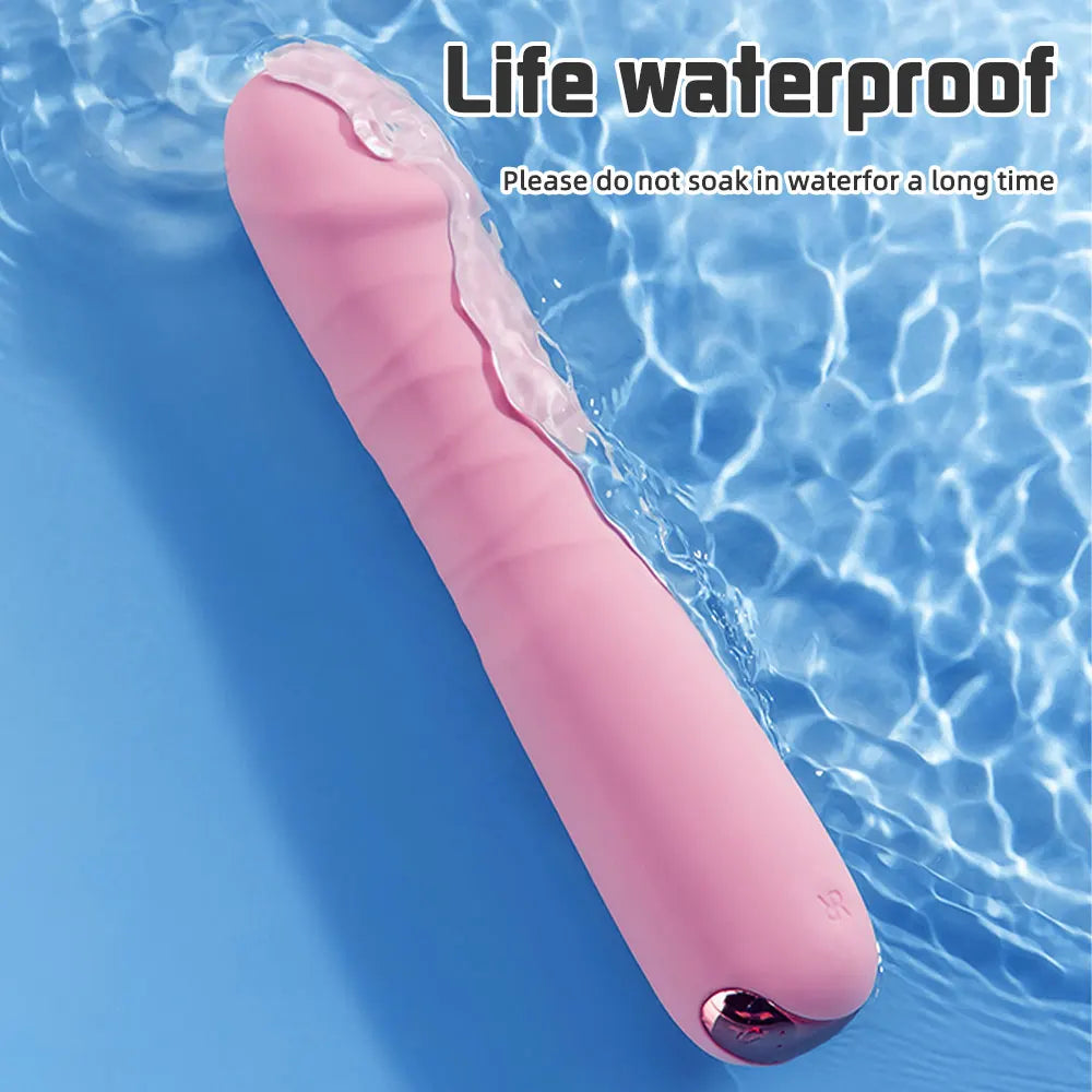 10-Mode Telescopic G-Spot Vibrator – High-Speed Adjustable Dildo for Women