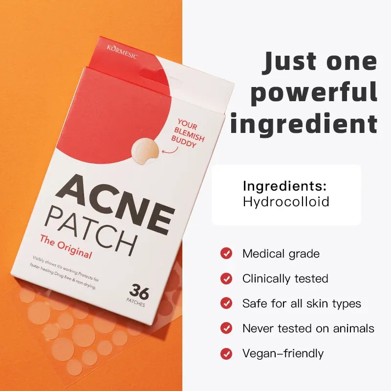 Acne Invisible Patch Set for Day and Night – Discreet Blemish Cover for Face and Skin