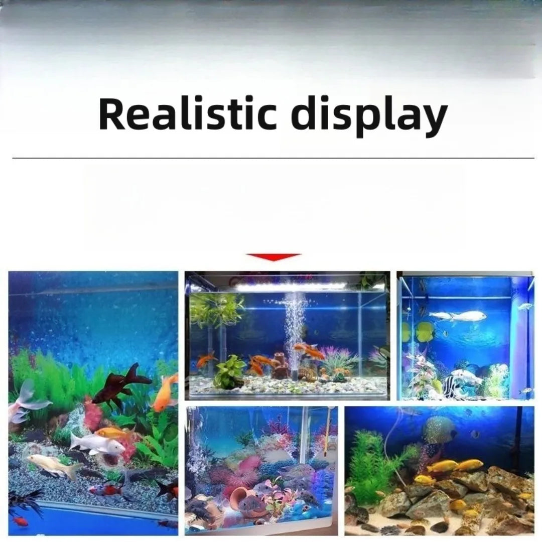 3D Double-Sided Aquarium Background Poster – Ocean Plants Landscape Decoration for Fish Tank Setup (Multiple Sizes)