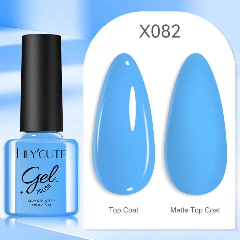 7ml Thermal Color-Changing Gel Nail Polish – Temperature Reactive Vernis with Matte & Bright Effect