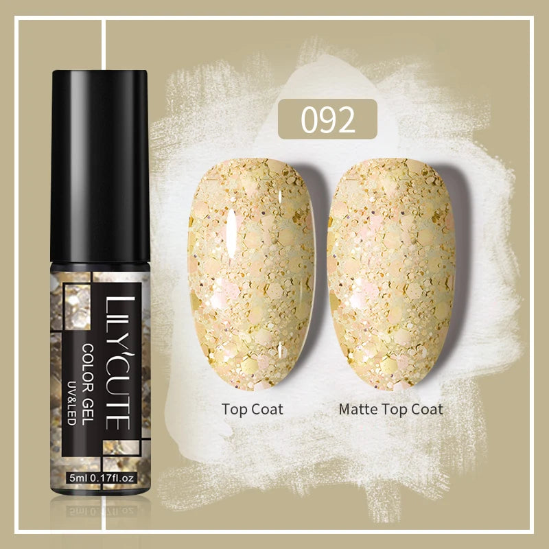 7ml Metallic Chrome Silver Mirror Effect Gel – Super Bright Line Art & French Tip Nail Painting Gel Polish