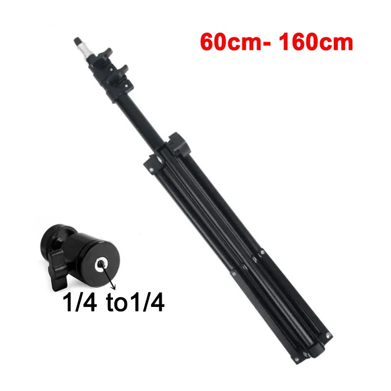 110cm Universal Adjustable Tripod Stand – Portable Projector Bracket Mount for Mini and Compact Projectors like HY300 Pro and HY320