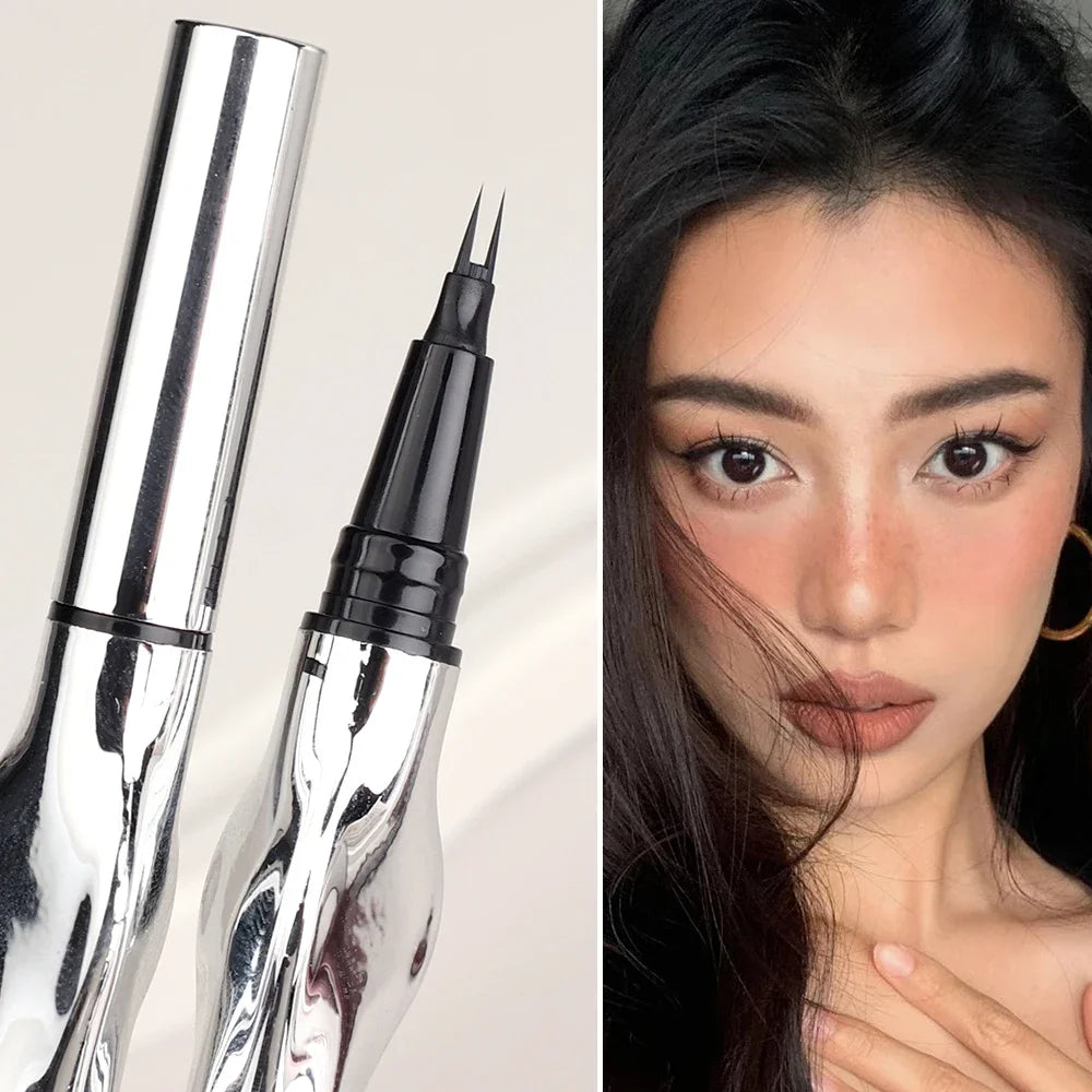 2-Point Waterproof Eyebrow Tattoo Pencil – Long-Lasting Brow Enhancer with Fine Micro-Fork Tip for Natural Definition