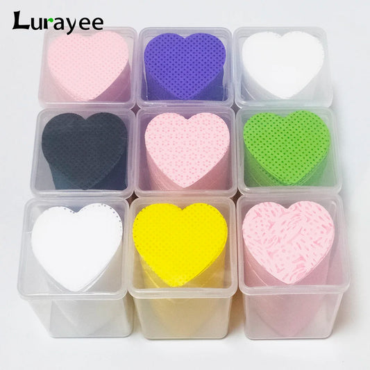 200 Pcs Lint-Free Nail Wipes – Non-Woven Nail Polish Remover Pads for Gel Cleaning, Eyelash Extension & Salon Use