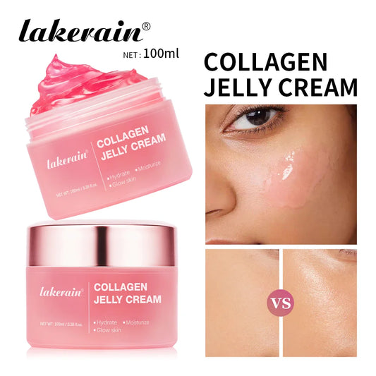 100ml Collagen Jelly Cream – Niacinamide Moisturizing Face Gel for Anti-Aging, Hydration & Firmness
