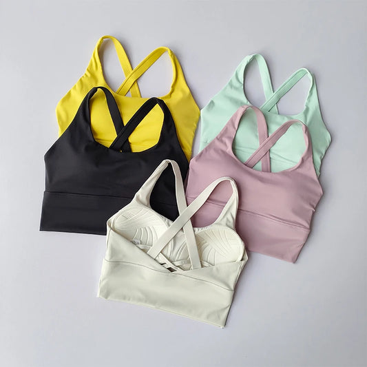 All-in-One High-Intensity Shockproof Sports Bra – Professional Support for Running and Fitness