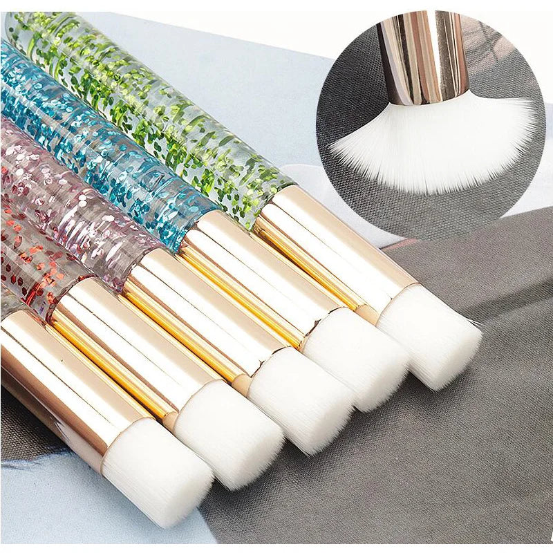 20-Piece Crystal Eyelash Cleaning Brush Set – Lash Shampoo & Blackhead Remover Tools for Eyelash Extension and Makeup Care