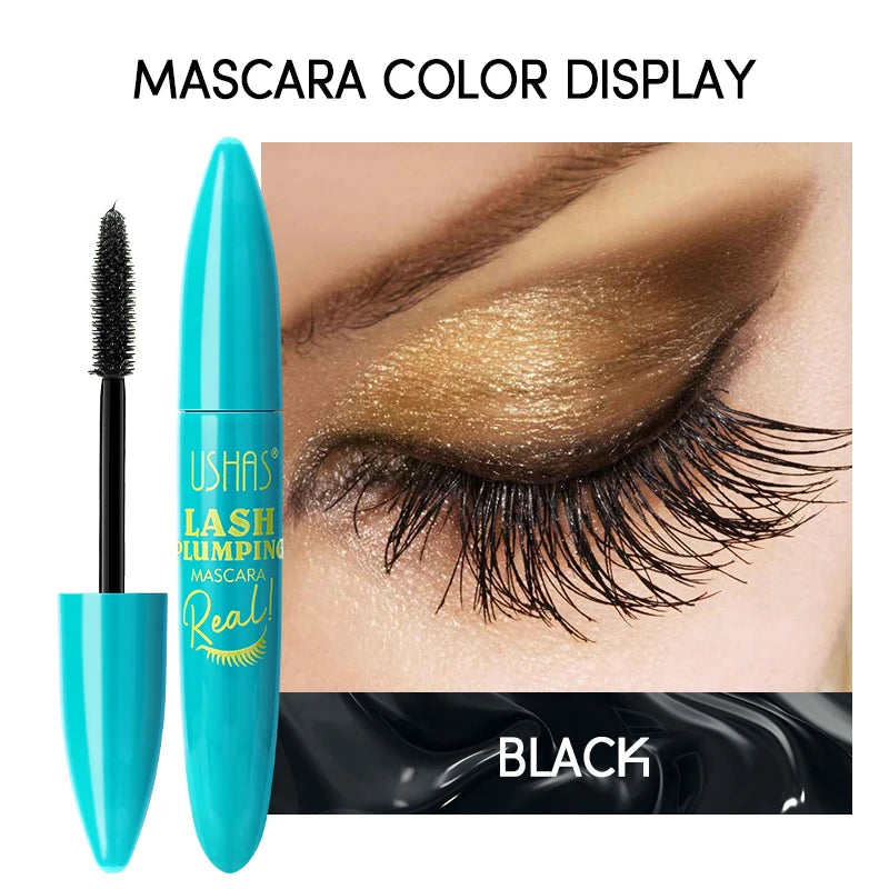 Ultra Long-Lasting 4D Waterproof Mascara – Fiber Extension with 360° Spiral Brush (20g)