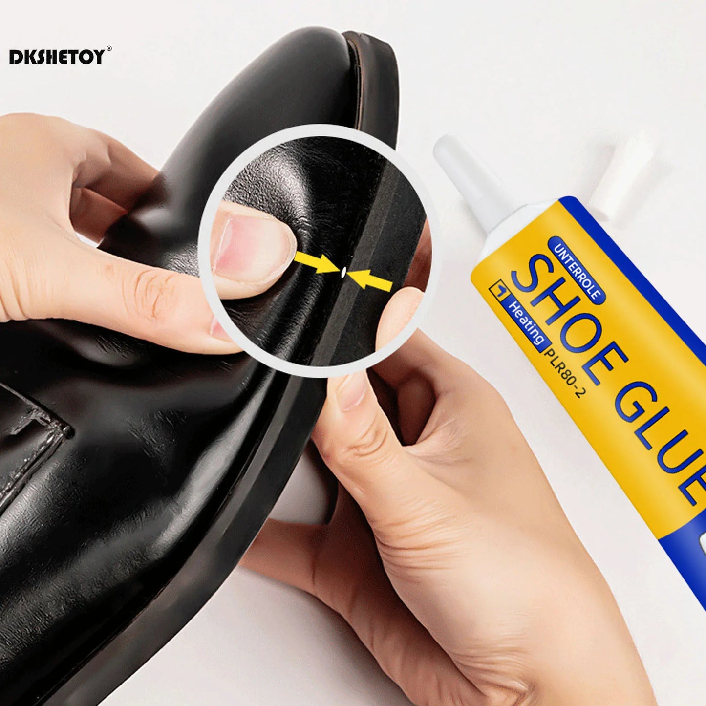 60ml Waterproof Shoe Repair Glue – Strong Adhesive for Sneakers, Boots & Leather