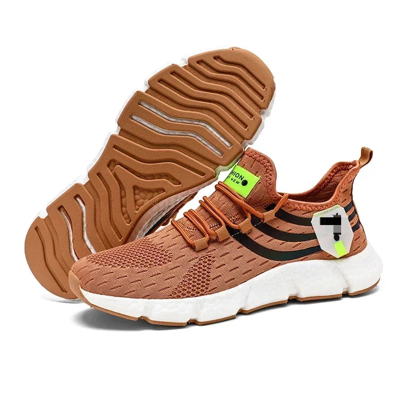 Breathable Lightweight Mesh Sneakers – Unisex Running Shoes for Women and Men