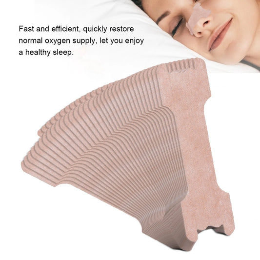 100PCS Nasal Strips for Snoring Relief – Breathable Nose Patch Sleep Aid for Easier Breathing and Restful Sleep